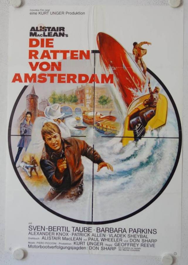 Die Ratten von Amsterdam originales deutsches Filmplakat